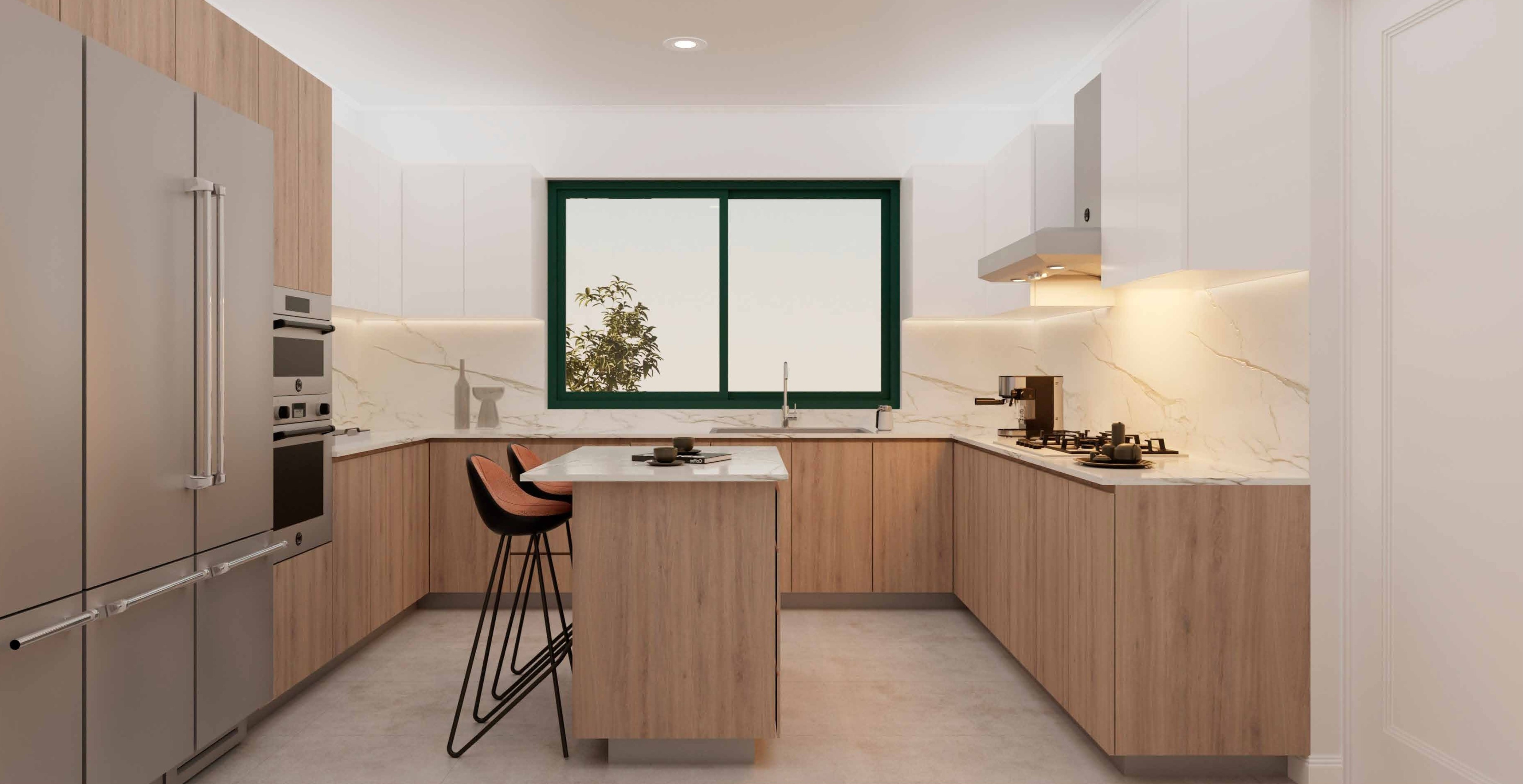 Cocina Minimalista y Moderna