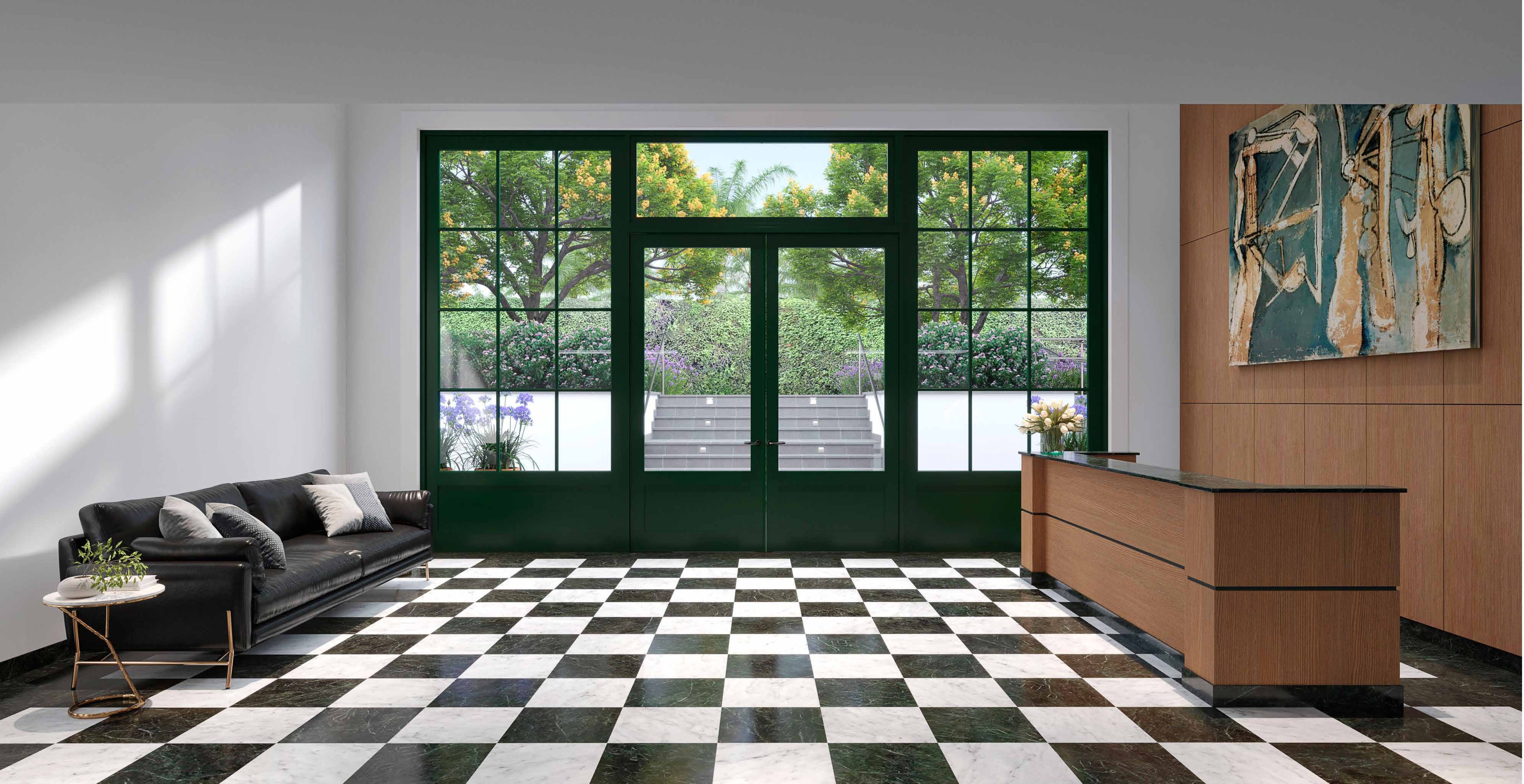 Elegante Lobby de Ingreso